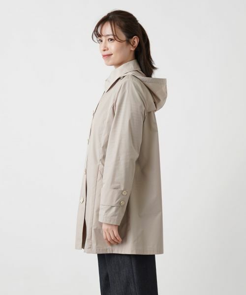 Leilian / レリアン その他アウター | フードステンカラーコート | 詳細8