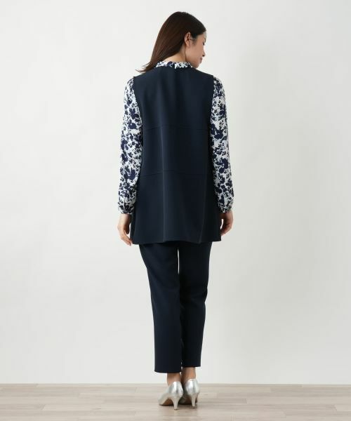 Leilian / レリアン テーラードジャケット | Aラインベスト | 詳細3