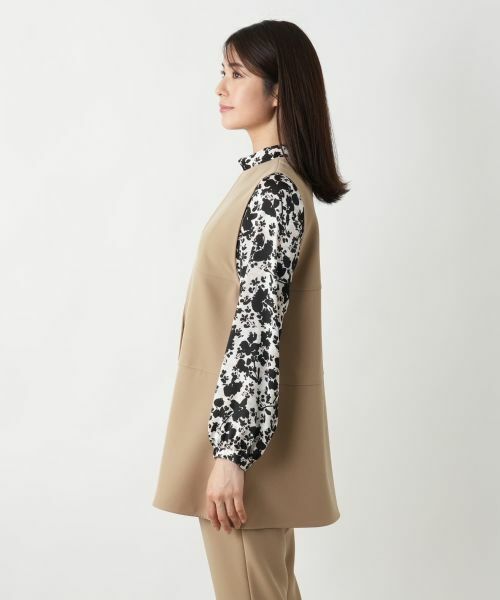 Leilian / レリアン テーラードジャケット | Aラインベスト | 詳細8