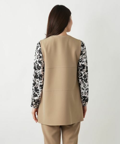 Leilian / レリアン テーラードジャケット | Aラインベスト | 詳細9
