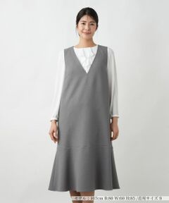 Leilian / レリアン ロング・マキシ丈ワンピース | 洗えるジャンパースカート