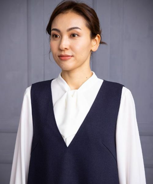 Leilian / レリアン ロング・マキシ丈ワンピース | 洗えるジャンパースカート | 詳細15