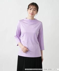 Leilian / レリアン カットソー | ドレープネックカットソー