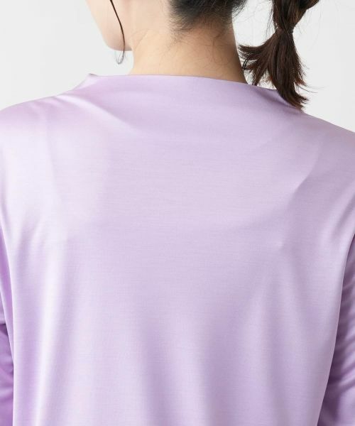 Leilian / レリアン カットソー | ドレープネックカットソー | 詳細17