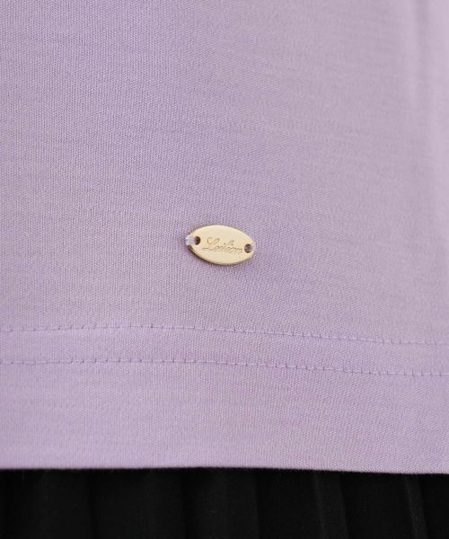 Leilian / レリアン カットソー | ドレープネックカットソー | 詳細19