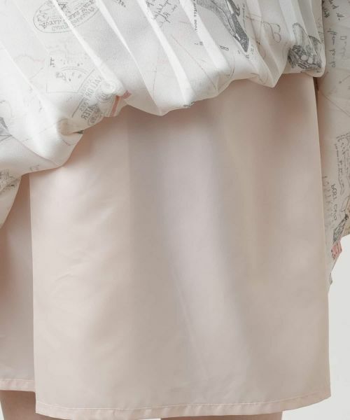 Leilian / レリアン ロング・マキシ丈スカート | プリントプリーツスカート【Leilian WHITE LABEL】 | 詳細9