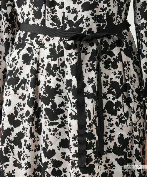 Leilian / レリアン ドレス | プリントフレアワンピース【Leilian WHITE LABEL】 | 詳細15