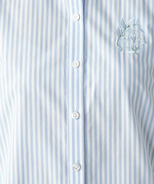 セール】 ストライプシャツ【Leilian WHITE LABEL】 （シャツ