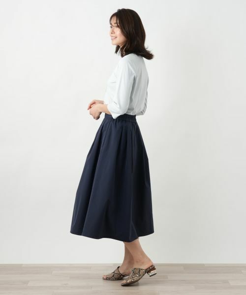 Leilian / レリアン ミニ・ひざ丈スカート | フレアスカート【Leilian WHITE LABEL】 | 詳細2