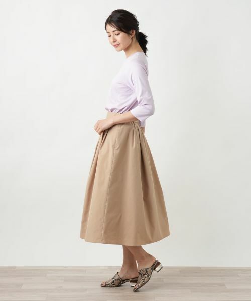 Leilian / レリアン ミニ・ひざ丈スカート | フレアスカート【Leilian WHITE LABEL】 | 詳細5