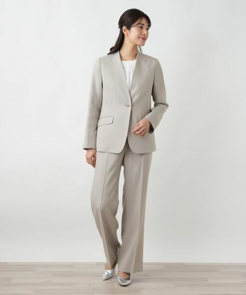 Leilian / レリアン セットアップ | 洗えるパンツスーツ | 詳細25