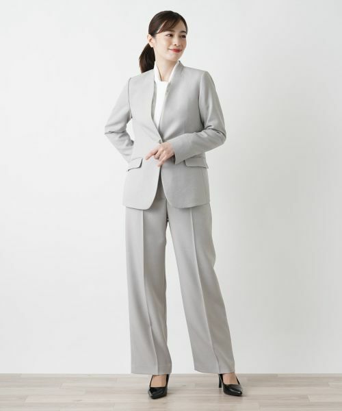 Leilian / レリアン セットアップ | 洗えるパンツスーツ | 詳細3