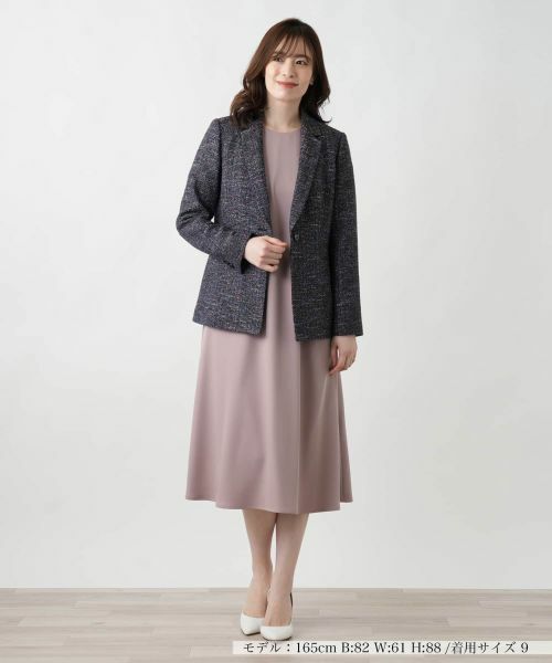 Leilian / レリアン テーラードジャケット | ツイードジャケット【Leilian WHITE LABEL】 | 詳細1