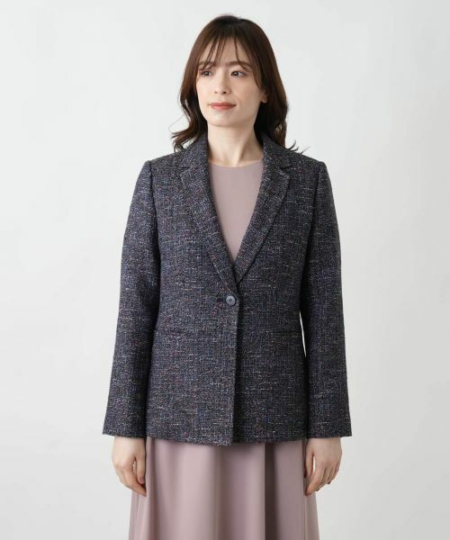 Leilian / レリアン テーラードジャケット | ツイードジャケット【Leilian WHITE LABEL】 | 詳細4