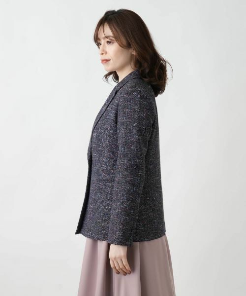 Leilian / レリアン テーラードジャケット | ツイードジャケット【Leilian WHITE LABEL】 | 詳細5