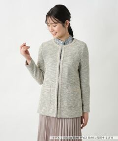 セール】 ノーカラージャケット （テーラードジャケット