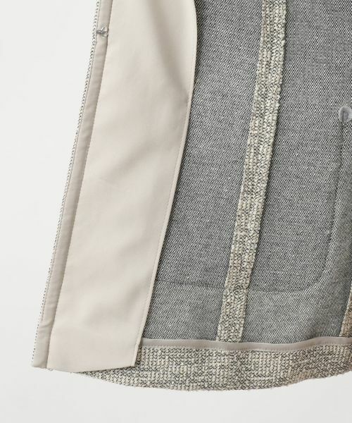 Leilian / レリアン テーラードジャケット | ツイードニットジャケット【セレモニー】【Leilian WHITE LABEL】 | 詳細13