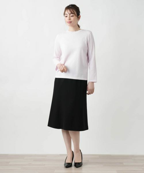 Leilian / レリアン ニット・セーター | クルーネックニット【Leilian WHITE LABEL】 | 詳細1