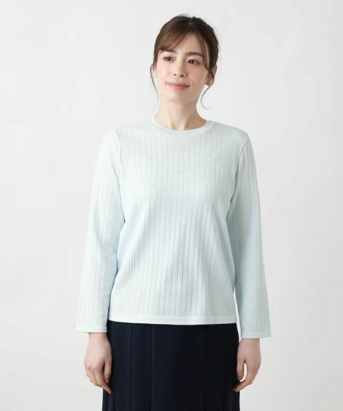 Leilian / レリアン ニット・セーター | クルーネックニット【Leilian WHITE LABEL】 | 詳細10