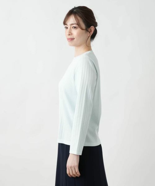 Leilian / レリアン ニット・セーター | クルーネックニット【Leilian WHITE LABEL】 | 詳細11