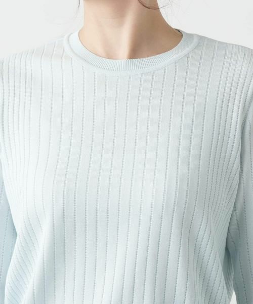 Leilian / レリアン ニット・セーター | クルーネックニット【Leilian WHITE LABEL】 | 詳細13