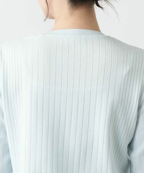 Leilian / レリアン ニット・セーター | クルーネックニット【Leilian WHITE LABEL】 | 詳細14