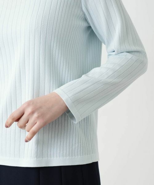 Leilian / レリアン ニット・セーター | クルーネックニット【Leilian WHITE LABEL】 | 詳細15