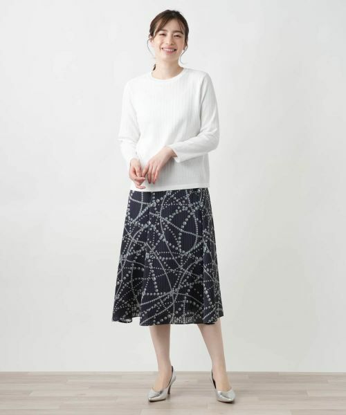 Leilian / レリアン ニット・セーター | クルーネックニット【Leilian WHITE LABEL】 | 詳細4