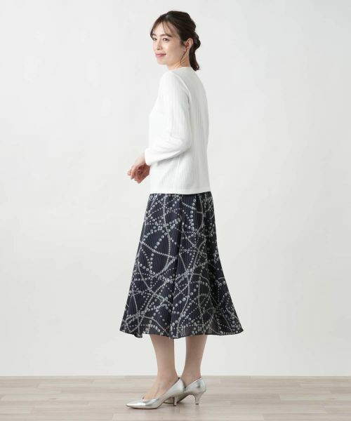 Leilian / レリアン ニット・セーター | クルーネックニット【Leilian WHITE LABEL】 | 詳細5