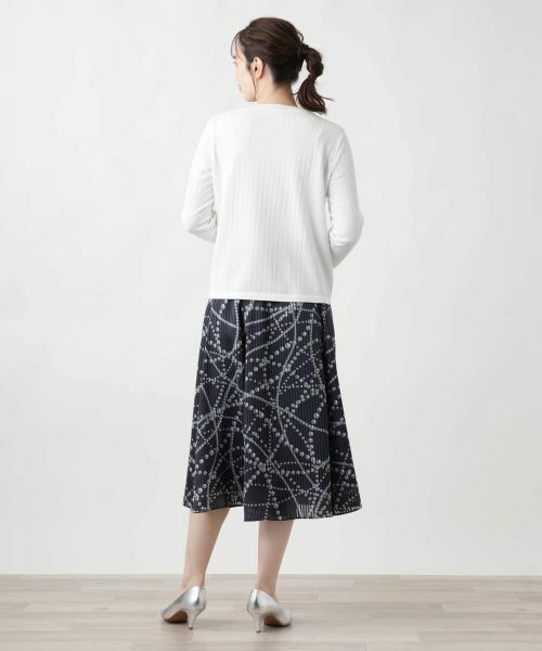 Leilian / レリアン ニット・セーター | クルーネックニット【Leilian WHITE LABEL】 | 詳細6