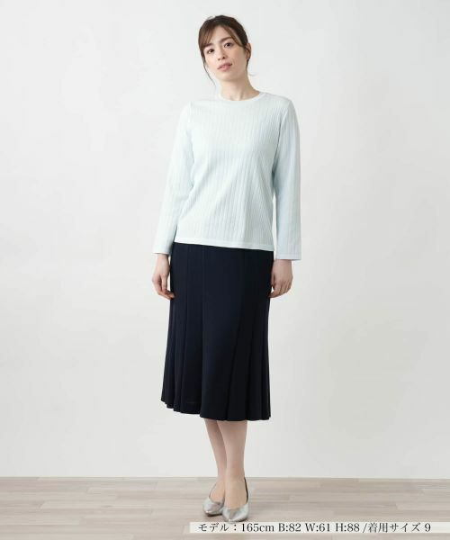 Leilian / レリアン ニット・セーター | クルーネックニット【Leilian WHITE LABEL】 | 詳細7