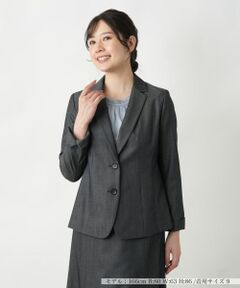 Leilian / レリアン テーラードジャケット | ノッチドラペルブレザー【Leilian WHITE LABEL】