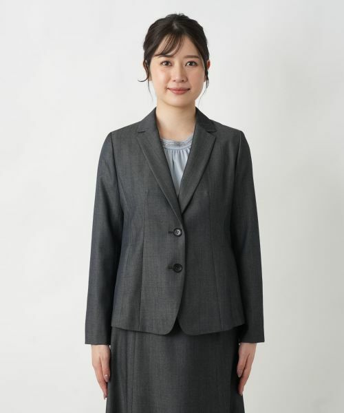 Leilian / レリアン テーラードジャケット | ノッチドラペルブレザー【Leilian WHITE LABEL】 | 詳細4