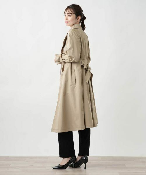 Leilian / レリアン その他アウター | オープンカラートレンチコート【セレモニー】【Leilian WHITE LABEL】 | 詳細2