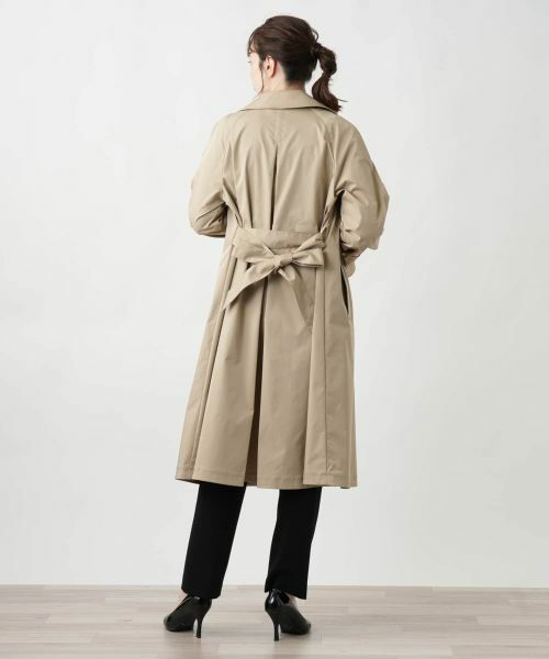 Leilian / レリアン その他アウター | オープンカラートレンチコート【セレモニー】【Leilian WHITE LABEL】 | 詳細3