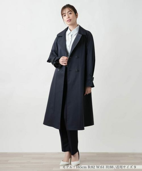 Leilian / レリアン その他アウター | オープンカラートレンチコート【セレモニー】【Leilian WHITE LABEL】 | 詳細5