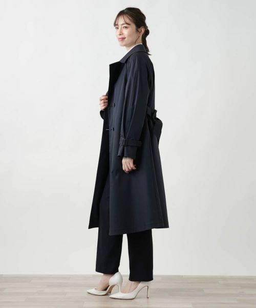 Leilian / レリアン その他アウター | オープンカラートレンチコート【セレモニー】【Leilian WHITE LABEL】 | 詳細6