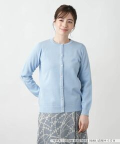 Leilian / レリアン カーディガン・ボレロ | クルーネックカーディガン