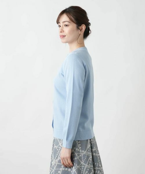 Leilian / レリアン カーディガン・ボレロ | クルーネックカーディガン | 詳細8
