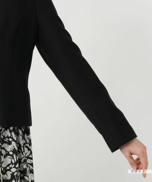 Leilian / レリアン テーラードジャケット | ノーカラージャケット【Leilian WHITE LABEL】 | 詳細13