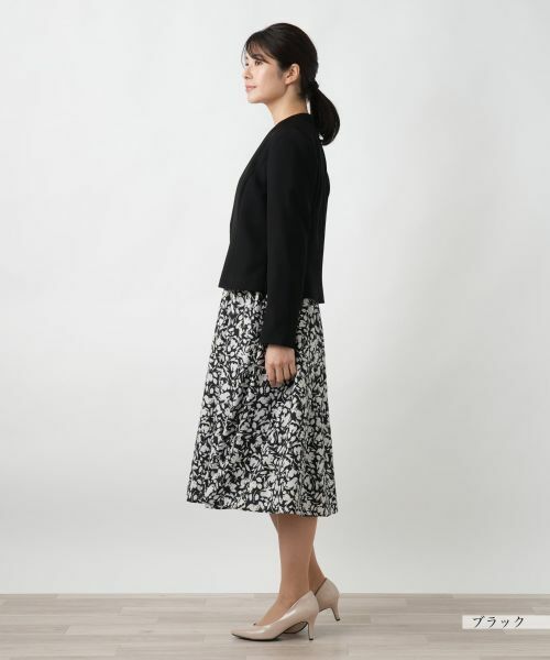 Leilian / レリアン テーラードジャケット | ノーカラージャケット【Leilian WHITE LABEL】 | 詳細5