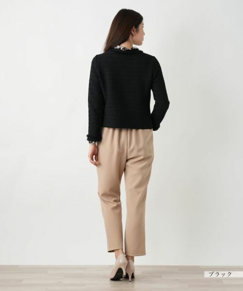 Leilian / レリアン テーラードジャケット | フリンジジャケット | 詳細3