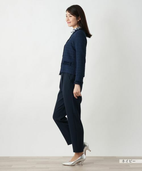 Leilian / レリアン テーラードジャケット | フリンジジャケット | 詳細5