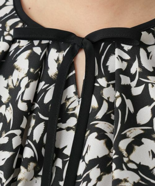 Leilian / レリアン シャツ・ブラウス | フラワー柄リボンブラウス【Leilian WHITE LABEL】 | 詳細12