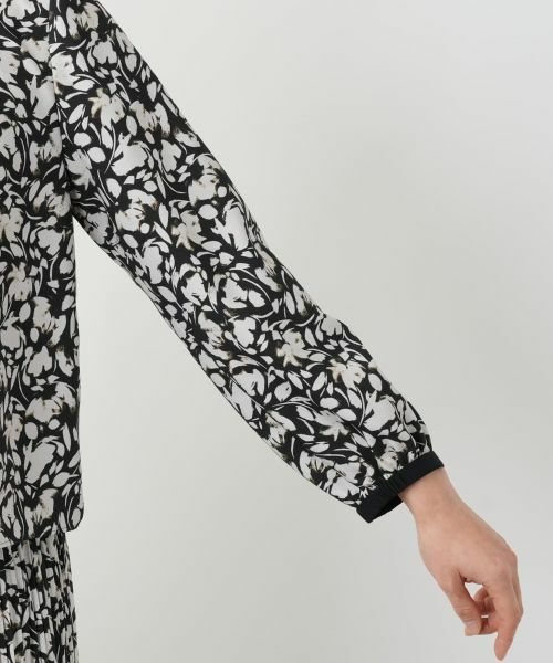 Leilian / レリアン シャツ・ブラウス | フラワー柄リボンブラウス【Leilian WHITE LABEL】 | 詳細14