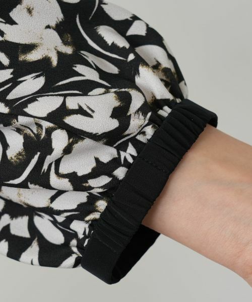 Leilian / レリアン シャツ・ブラウス | フラワー柄リボンブラウス【Leilian WHITE LABEL】 | 詳細15