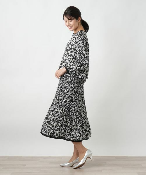 Leilian / レリアン シャツ・ブラウス | フラワー柄リボンブラウス【Leilian WHITE LABEL】 | 詳細5