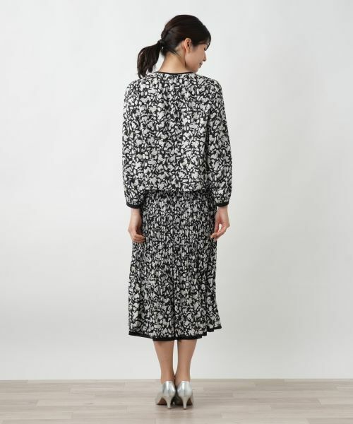 Leilian / レリアン シャツ・ブラウス | フラワー柄リボンブラウス【Leilian WHITE LABEL】 | 詳細6