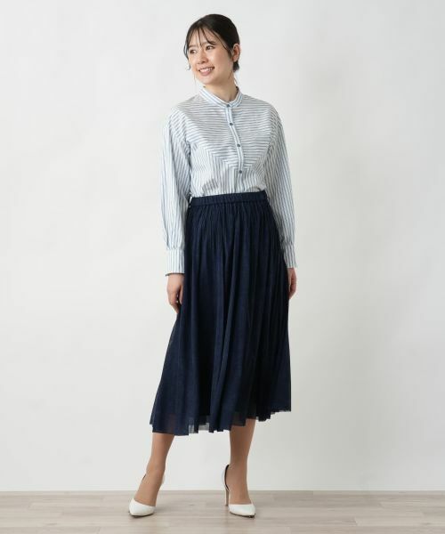 Leilian / レリアン ミニ・ひざ丈スカート | フレアスカート【Leilian WHITE LABEL】 | 詳細1