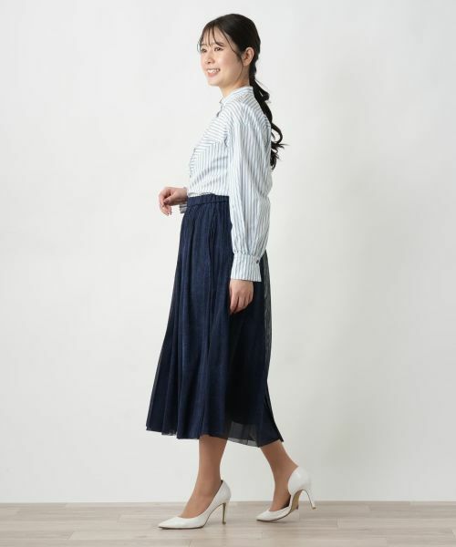 Leilian / レリアン ミニ・ひざ丈スカート | フレアスカート【Leilian WHITE LABEL】 | 詳細2